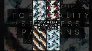 Digital Marble Seamless Pattern Pack - Scrapbook, Commercial Use, Surface- Instant Download #etsy