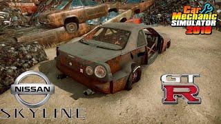 Restoration Nissan GT-R R34 - Car Mechanic Simulator 2018