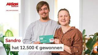 Was mit 12.500 Euro alles möglich ist! | Aktion Mensch trifft ... Gewinner*in!