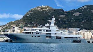 Tenet featured yacht PLANET NINE in Gibraltar 4K