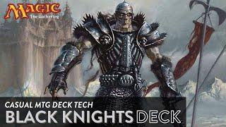 CASUAL MTG DECK 76: TRIBAL KNIGHTS DECK MTG / MTG KNIGHT DECK with Haakon & Ayara