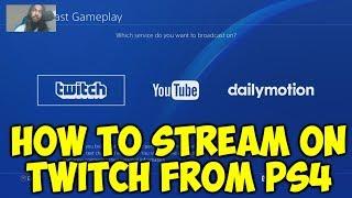 How To Stream On Twitch From PS4