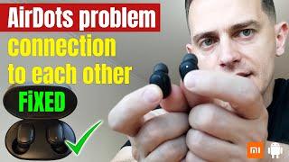 How to Fix Earbuds Problem Connection to each other - SOLVED