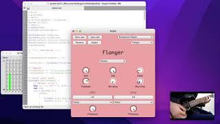 Guitar effects software in SuperCollider