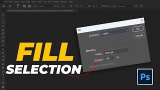 How to Fill Selection with Color in Photoshop 2024 | Photoshop Tricks and Tips