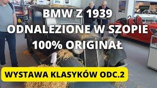 BMW 1939 ZNALEZIONE W SZOPIE / WYSTAWA KLASYKÓW RETRO CLASSICS / ODC 2 / stuttgart