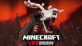 I Try to Survive on Nightmare Island in Minecraft Hardcore... LifeDrain | Episode 1