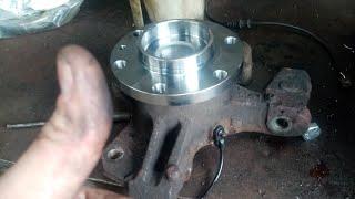 Renewing Mercedes Sprinter front hub/bearing and studs