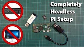 Setting up your Raspberry Pi without a monitor or Keyboard (headless setup)