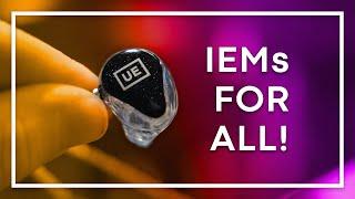 UE Pro Universal In-Ear Monitors First Look: Affordable IEMs For All!