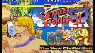 Super Street Fighter II: The New Challengers Hardest-Vega(Balrog) No Lose ALL