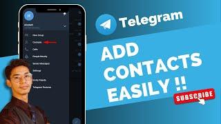 How to Add on Telegram - Adding Contacts on Telegram