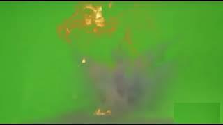 Green Screen super power Bomb Blast Efect