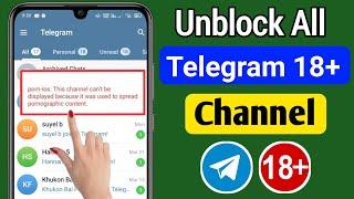 How to fix this channel can't be displayed on telegram (new prosses 2023)|