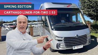 Wohnmobil CARTHAGO liner-for-two I 53  40.920 € sparen! SPRING EDITION Bonusmodell