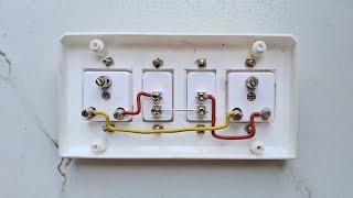 2 +2 switch board wiring