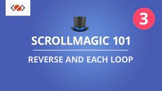 ScrollMagic 101 - Reverse and each loop