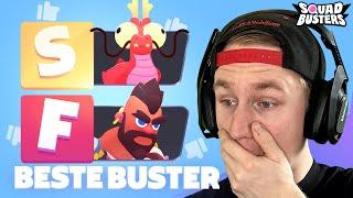  DIE BESTEN BUSTER in DER NEUEN META! XXL RANKING! | SQUAD BUSTERS Deutsch