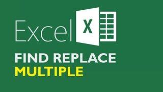 Find and Replace Multiple Values in Excel - ALL AT ONCE!