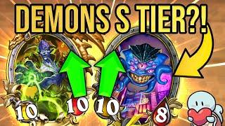 Demons Are BACK?! | Hearthstone Battlegrounds