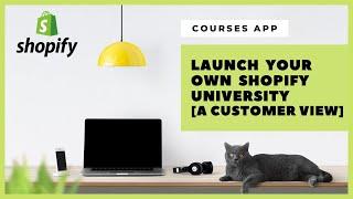 Courses App by Architechpro for Shopify. Launch your own Shopify University. [Customer view]