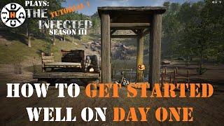 How To Start A Game Of The Infected Correctly! Day One Essentials! The Infected Gameplay Tutorial 1