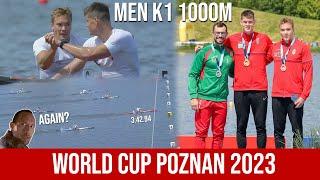 Men's K1 1000m FINAL A | ADAM VARGA CHAMPION  | World Cup Poznan 2023