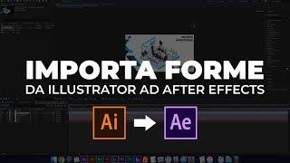 Import shapes from Illustrator to After Effects