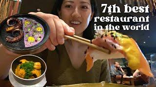 eating at Maido | ranked no. 5 on the World's 50 Best List