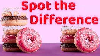 Spot the Difference : Donut Edition Quiz | LATEST UPDATED VERSION | Videoquizhero