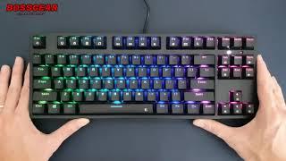 EK387L RGB Bàn Phím Cơ LED RGB Giá Cực Ngon Build chắc Chắn Đến Từ E-DRA