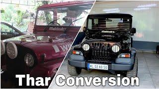 Mahindra Thar conversion | Thar full painting | 2012 to 2016