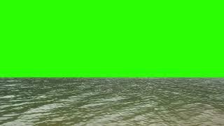River Green Screen || Green Screen Water Effect