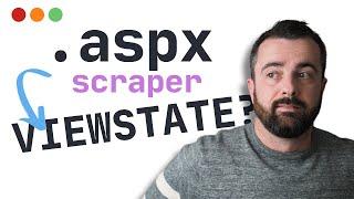 Scrape .aspx sites with this method