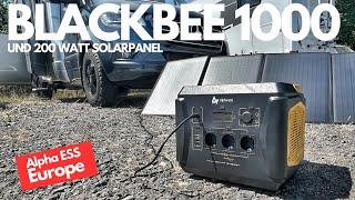 Blackbee 1000 + 200wp Solarpanel - Alpha ESS Europe - Powerstation - TEST