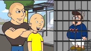 Caillou & Childish Dad Gets Bob Arrested/UnGrounded