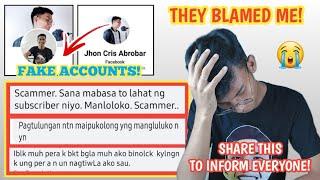 GIVING MY REACTIONS: GINAYA MGA ACCOUNTS KO SA SOCIAL MEDIA AND GINAMIT PANG-SCAM | BE AWARE |