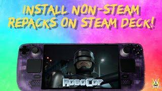 Install NoN-Steam Games On Steam Deck Including Dependance Fix And Cover Art !