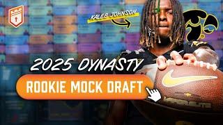 2025 Dynasty Rookie Mock Draft (Updated Rookie Values)