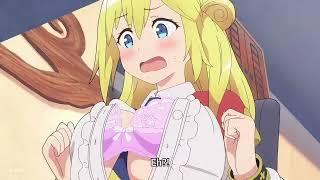 Futoku no Guild: Enome's shirt can't handle Her Big Oppai.