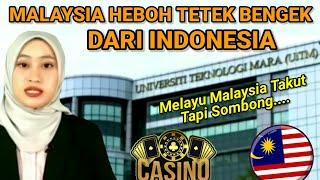 Malaysia Heboh TETEK BENGEK dari Indonesia.  Melayu Malaysia Takut Tapi Sombong