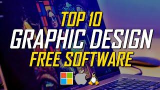 Top 10 Best FREE GRAPHIC DESIGN Software (2024)