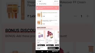 Myglamm loot offer  4350rs products only 207rs  myglamm free palate #shorts #ytshorts #myglamm