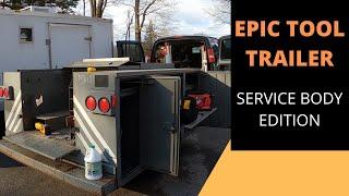 My New Epic Tool Trailer - The best tool trailer ever - Handyman - Electrician - Plumber trailer