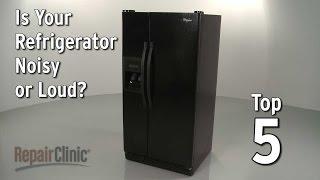 Refrigerator Is Noisy — Refrigerator Troubleshooting