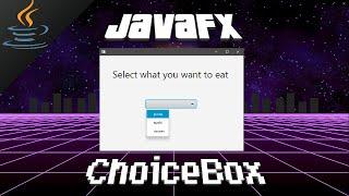 JavaFX ChoiceBox 