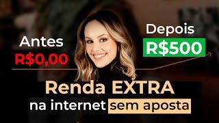 Como fazer renda extra na internet em 2024 // sem renda passiva, sem aposta, sem dinheiro fácil