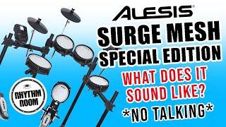 Alesis Surge Mesh Kit Special Edition (SE), what does it sound like? Just Drums, No Talking!