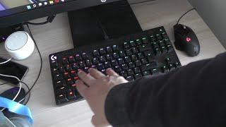 Как синхронизировать подсветку клавиатуры и мыши Logitech через приложение Logitech G HUB ?