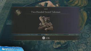 Elden Ring Shadow of the Erdtree - Two-Handed Sword Talisman Location Guide (Best DLC Talisman)